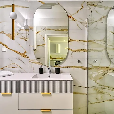 公寓 D308 Classik Z Basenem, Sauna, Jacuzzi, Przy Samej Plazy - 5d 尼彻兹