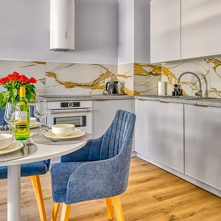 Apartman D308 Classik Z Basenem, Sauna, Jacuzzi, Przy Samej Plazy - 5d