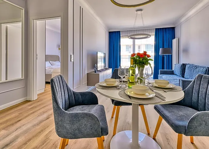 Apartment D308 Classik Z Basenem, Sauna, Jacuzzi, Przy Samej Plazy - 5d Niechorze